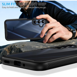 ZhuoFan Coque pour Samsung Galaxy A16 4G/5G / A17 4G/5G / A26 5G avec Protection D'écran Intégré,360° Integrale Antichoc Anti-Ra