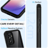 ZhuoFan Coque pour Samsung Galalxy A54 5G avec Protection D'écran Intégré,360° Integrale Antichoc Anti-Rayures Transparent Rigid