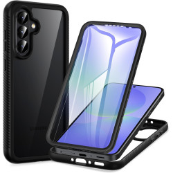 ZhuoFan Coque pour Samsung Galaxy A56 5G / A36 5G / A37 5G avec Protection D'écran Intégré,360° Integrale Antichoc Anti-Rayures 