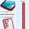 ZhuoFan Coque pour Samsung Galalxy S22 5G avec Protection D'écran Intégré,360° Integrale Antichoc Anti-Rayures Transparent Rigid