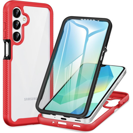 ZhuoFan Coque pour Samsung Galaxy A16 4G/5G / A17 4G/5G / A26 5G avec Protection D'écran Intégré,360° Integrale Antichoc Anti-Ra