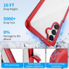 ZhuoFan Coque pour Samsung Galaxy A16 4G/5G / A17 4G/5G / A26 5G avec Protection D'écran Intégré,360° Integrale Antichoc Anti-Ra