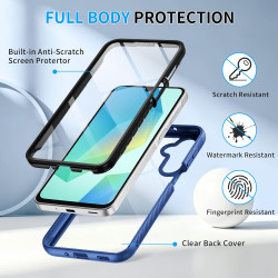 ZhuoFan Coque pour Samsung Galaxy A16 4G/5G / A17 4G/5G / A26 5G avec Protection D'écran Intégré,360° Integrale Antichoc Anti-Ra