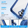 ZhuoFan Coque pour Samsung Galaxy A16 4G/5G / A17 4G/5G / A26 5G avec Protection D'écran Intégré,360° Integrale Antichoc Anti-Ra