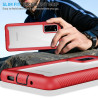 ZhuoFan Coque pour Samsung Galalxy S20 FE 5G/4G avec Protection D'écran Intégré,360° Integrale Antichoc Anti-Rayures Transparent