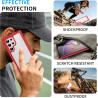 ZhuoFan Coque pour Samsung Galalxy S23 Ultra 5G avec Protection D'écran Intégré,360° Integrale Antichoc Anti-Rayures Transparent