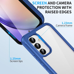 ZhuoFan Coque pour Samsung Galalxy A54 5G avec Protection D'écran Intégré,360° Integrale Antichoc Anti-Rayures Transparent Rigid