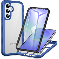 ZhuoFan Coque pour Samsung Galaxy A56 5G / A36 5G / A37 5G avec Protection D'écran Intégré,360° Integrale Antichoc Anti-Rayures 