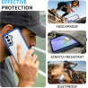 ZhuoFan Coque pour Samsung Galaxy A56 5G / A36 5G / A37 5G avec Protection D'écran Intégré,360° Integrale Antichoc Anti-Rayures 