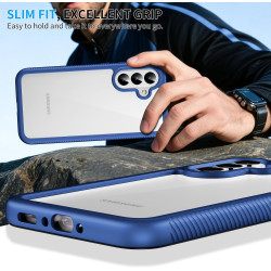 ZhuoFan Coque pour Samsung Galaxy A56 5G / A36 5G / A37 5G avec Protection D'écran Intégré,360° Integrale Antichoc Anti-Rayures 