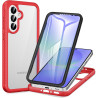 ZhuoFan Coque pour Samsung Galaxy A56 5G / A36 5G / A37 5G avec Protection D'écran Intégré,360° Integrale Antichoc Anti-Rayures 