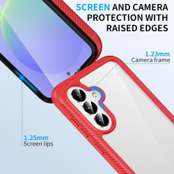 ZhuoFan Coque pour Samsung Galaxy A56 5G / A36 5G / A37 5G avec Protection D'écran Intégré,360° Integrale Antichoc Anti-Rayures 