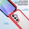ZhuoFan Coque pour Samsung Galaxy A56 5G / A36 5G / A37 5G avec Protection D'écran Intégré,360° Integrale Antichoc Anti-Rayures 