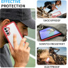 ZhuoFan Coque pour Samsung Galaxy A56 5G / A36 5G / A37 5G avec Protection D'écran Intégré,360° Integrale Antichoc Anti-Rayures 