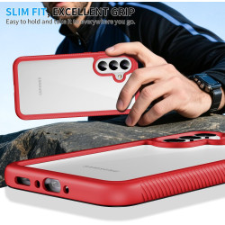 ZhuoFan Coque pour Samsung Galaxy A56 5G / A36 5G / A37 5G avec Protection D'écran Intégré,360° Integrale Antichoc Anti-Rayures 