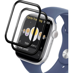 2 pièces Verre Trempé pour Apple Watch 11 42mm, HD Haute Sensibilité 0,01 s Réponse Protection écran, 0,33 mm 9H Dureté Anti-Ray
