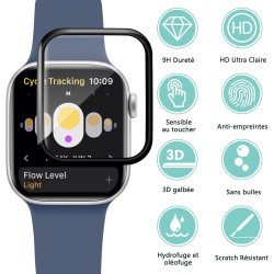 2 pièces Verre Trempé pour Apple Watch 11 42mm, HD Haute Sensibilité 0,01 s Réponse Protection écran, 0,33 mm 9H Dureté Anti-Ray