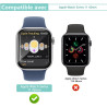 2 pièces Verre Trempé pour Apple Watch 11 42mm, HD Haute Sensibilité 0,01 s Réponse Protection écran, 0,33 mm 9H Dureté Anti-Ray