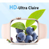4 Pièces Verre trempé pour Apple Watch 10 46mm, TPU auto-réparateur Ultra-Résistant 0,33mm Vitre Protection, Toucher Sensible, A