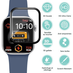 2 pièces Verre Trempé pour Apple Watch 10 42mm, HD Haute Sensibilité 0,01 s Réponse Protection écran, 0,33 mm 9H Dureté Anti-Ray