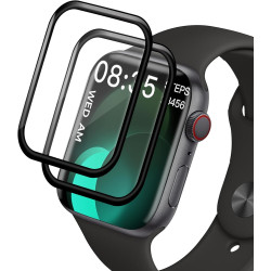 2 pièces Verre Trempé pour Apple Watch se/6/5/4 40mm, HD Haute Sensibilité 0,01 s Réponse Protection écran, 0,33 mm 9H Anti-Rayu