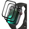 2 pièces Verre Trempé pour Apple Watch se/6/5/4 40mm, HD Haute Sensibilité 0,01 s Réponse Protection écran, 0,33 mm 9H Anti-Rayu