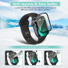 2 pièces Verre Trempé pour Apple Watch se/6/5/4 40mm, HD Haute Sensibilité 0,01 s Réponse Protection écran, 0,33 mm 9H Anti-Rayu