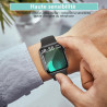 2 pièces Verre Trempé pour Apple Watch se/6/5/4 40mm, HD Haute Sensibilité 0,01 s Réponse Protection écran, 0,33 mm 9H Anti-Rayu
