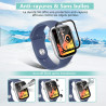 2 pièces Verre Trempé pour Apple Watch 11 46mm, HD Haute Sensibilité 0,01 s Réponse Protection écran, 0,33 mm 9H Dureté Anti-Ray