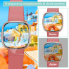 4 pièces Verre Trempé pour Fitbit Versa 4/Fitbit Versa 3/Fitbit Sense 2, 0,33 mm TPU auto-réparateur Anti-Rayures Protection écr