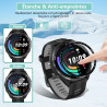 2 pièces Verre Trempé pour Garmin Forerunner 965, HD Haute Sensibilité 0,01 s Réponse Protection écran, 0,33 mm 9H Dureté Anti-R