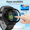2 pièces Verre Trempé pour Garmin Forerunner 265 Protection écran, HD Sans Bulles Anti‑Empreintes Vitre Protection, 9H Anti-Rayu