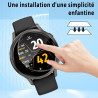 4 pièces Verre Trempé pour Garmin Venu 4 45mm Protection écran, HD Sans Bulles Anti‑Empreintes Vitre Protection, TPU auto-répara