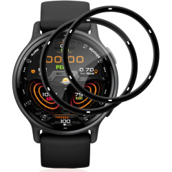 2 pièces Verre Trempé pour Garmin Vivoactive 5 Protection écran, HD Sans Bulles Anti‑Empreintes Vitre Protection, 9H Anti-Rayure