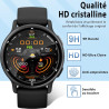2 pièces Verre Trempé pour Garmin Vivoactive 5 Protection écran, HD Sans Bulles Anti‑Empreintes Vitre Protection, 9H Anti-Rayure