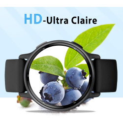 2 pièces Verre Trempé pour Garmin Vivoactive 5 Protection écran, HD Sans Bulles Anti‑Empreintes Vitre Protection, 9H Anti-Rayure