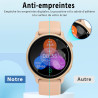 2 pièces Verre Trempé pour Garmin Vivoactive 6 Protection écran, HD Sans Bulles Anti‑Empreintes Vitre Protection, 9H Anti-Rayure