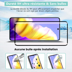 Carantee Verre Trempé pour Google Pixel 8 pro - 2+2 Pièces Protection Écran 3D avec Caméra, Dureté 9H 0,33mm Anti-Rayures, Vitre