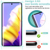 Carantee Verre Trempé pour Google Pixel 8 pro - 2+2 Pièces Protection Écran 3D avec Caméra, Dureté 9H 0,33mm Anti-Rayures, Vitre