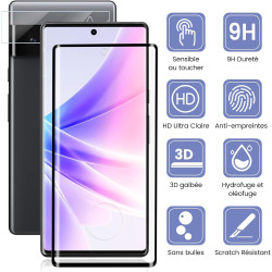 2+2 pièces Verre Trempé pour Google Pixel 6 Pro Protection écran, HD Sans Bulles Vitre Protection, 0,33 mm 9H Anti-Rayures Film 