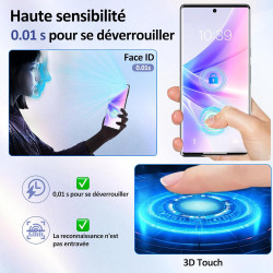 2+2 pièces Verre Trempé pour Google Pixel 6 Pro Protection écran, HD Sans Bulles Vitre Protection, 0,33 mm 9H Anti-Rayures Film 
