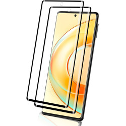 Carantee Verre Trempé pour Google Pixel 6 Pro - 2 Pièces Protection Écran 3D, Dureté 9H 0,33mm Anti-Rayures, Vitre Protection, T