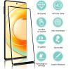 Carantee Verre Trempé pour Google Pixel 6 Pro - 2 Pièces Protection Écran 3D, Dureté 9H 0,33mm Anti-Rayures, Vitre Protection, T