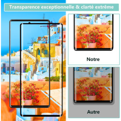 Carantee Verre Trempé pour Google Pixel 6 Pro - 2 Pièces Protection Écran 3D, Dureté 9H 0,33mm Anti-Rayures, Vitre Protection, T