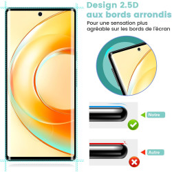 Carantee Verre Trempé pour Google Pixel 6 Pro - 2 Pièces Protection Écran 3D, Dureté 9H 0,33mm Anti-Rayures, Vitre Protection, T