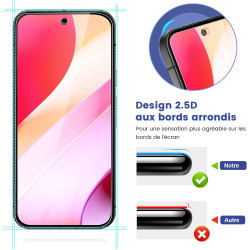 2 pièces Verre Trempé pour Google Pixel 10 Protection écran, HD Sans Bulles Anti‑Empreintes Vitre Protection, 9H Anti-Rayures Fi