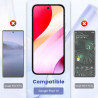 2 pièces Verre Trempé pour Google Pixel 10 Protection écran, HD Sans Bulles Anti‑Empreintes Vitre Protection, 9H Anti-Rayures Fi
