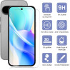 2+2 pièces Verre Trempé pour Google Pixel 10 Protection écran, HD Sans Bulles Anti‑Empreintes Caméra Arrière Vitre Protection, 9