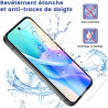 2+2 pièces Verre Trempé pour Google Pixel 10 Protection écran, HD Sans Bulles Anti‑Empreintes Caméra Arrière Vitre Protection, 9