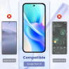 2+2 pièces Verre Trempé pour Google Pixel 10 Protection écran, HD Sans Bulles Anti‑Empreintes Caméra Arrière Vitre Protection, 9